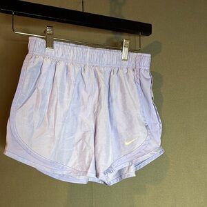 Nike Women's Light Purple Shorts size XS